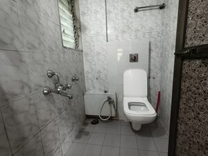 Bathroom in 1 BHK Apartment at Sankalp II, Malad East – for Rent