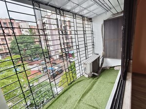 Balcony in 1 BHK Apartment at Sankalp II, Malad East – for Rent