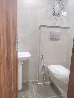 Bathroom in 2 BHK Builder Floor at Chattarpur – for Rent