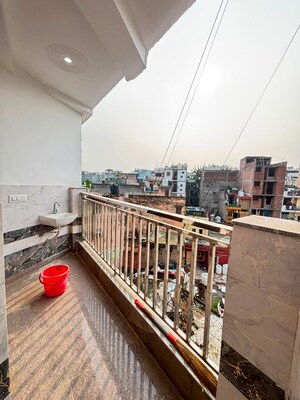 Balcony in 1 BHK Builder Floor at Chattarpur – for Rent