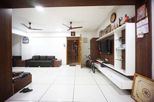Living Room in 4 BHK Apartment at Hanspura – for Sale