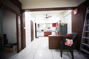 Kitchen in 4 BHK Apartment at Hanspura – for Sale