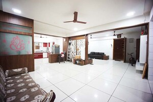 Living Room in 4 BHK Apartment at Hanspura – for Sale