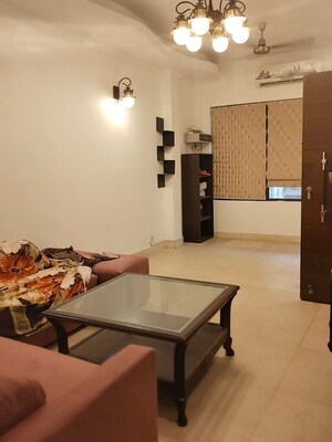 Living Room in 2 BHK Builder Floor at Saket – for Rent