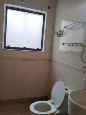 Bathroom in 2 BHK Builder Floor at Saket – for Rent