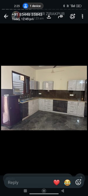 Kitchen in 2 BHK Apartment at Motia Citi Royal Business Park, Ambala Highway – for Rent