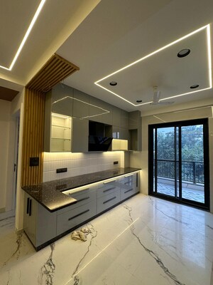 Kitchen in 6+ BHK Villa at New Agra Colony – for Sale