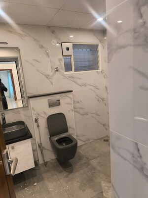 Bathroom in 2.5 BHK Apartment at Geetanjili Indira, Indiranagar – for Rent