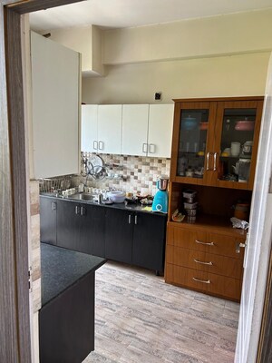 Kitchen in 3 BHK Apartment at Ansal API Celebrity Gardens, Sushant Golf City – for Rent