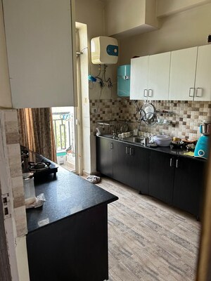 Kitchen in 3 BHK Apartment at Ansal API Celebrity Gardens, Sushant Golf City – for Rent