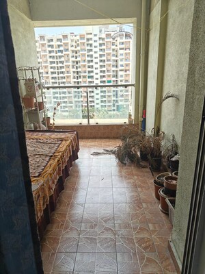 Balcony in 2 BHK Apartment at Yash Wisteria, Wakad – for Rent