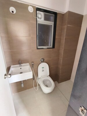 Bathroom in 1 BHK Apartment at Ashar Metro Towers, Vartak Nagar – for Rent