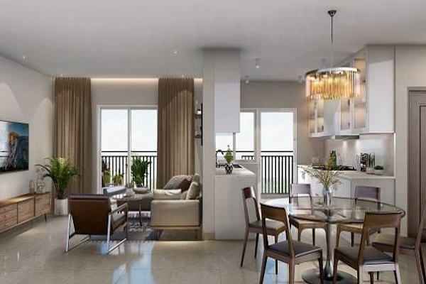 3 BHK + Prayer Room,Basement 1687 Sq.Ft. Apartment in Bren Aspera