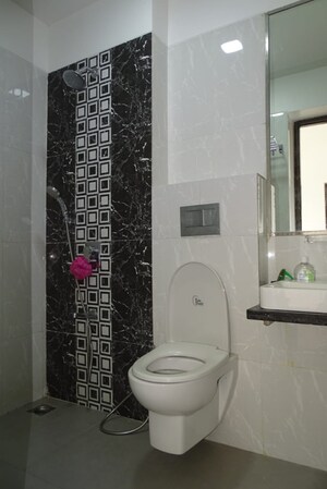 Bathroom in 2 BHK Apartment at Shree Krishna Heights Malad, Malad East – for Rent