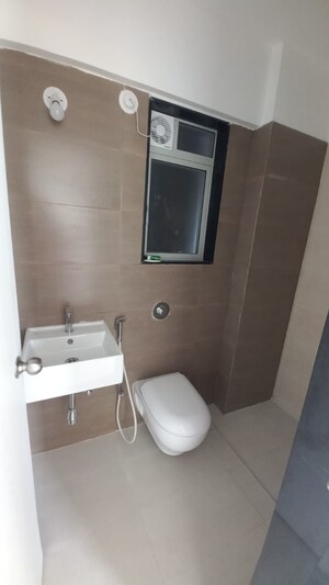 Bathroom in 2 BHK Apartment at Ashar Metro Towers, Vartak Nagar – for Rent