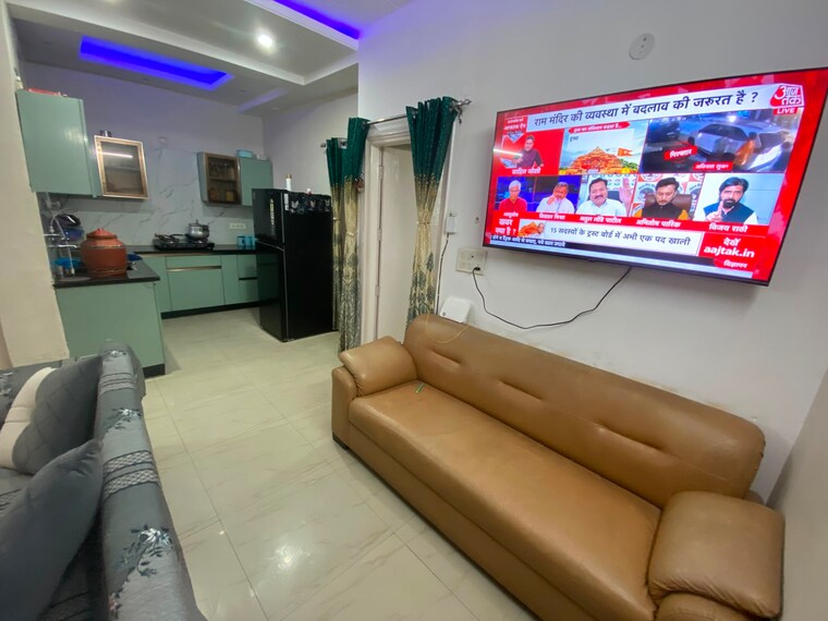 Living Room, ambala highway 2 Bedroom 1100 Sq.Ft. Builder Floor In Ambala Highway Zirakpur 10562835