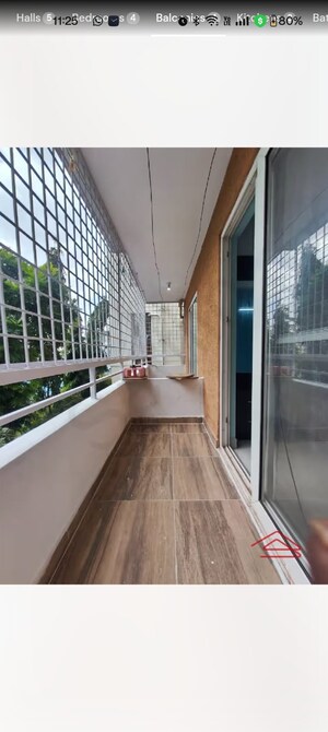 Balcony in 2 BHK Apartment at Navanaami Platina, Agrahara Badavane – for Sale