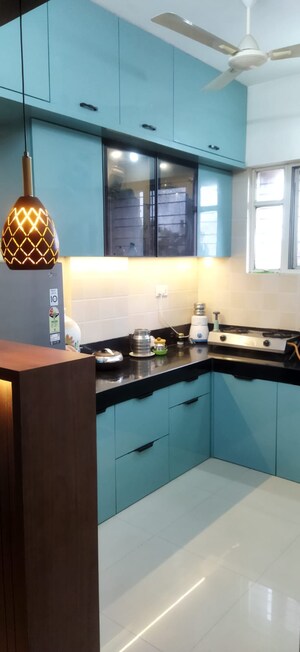 Kitchen in 1 BHK Apartment at Suyog Saffron, Pimple Saudagar – for Rent