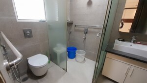 Bathroom in 4 BHK Apartment at DSR Reganti, Madhapur – for Rent