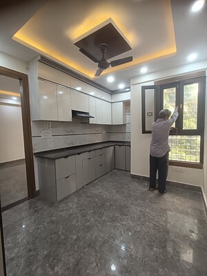 Kitchen in 3 BHK Builder Floor at Malviya Nagar – for Rent