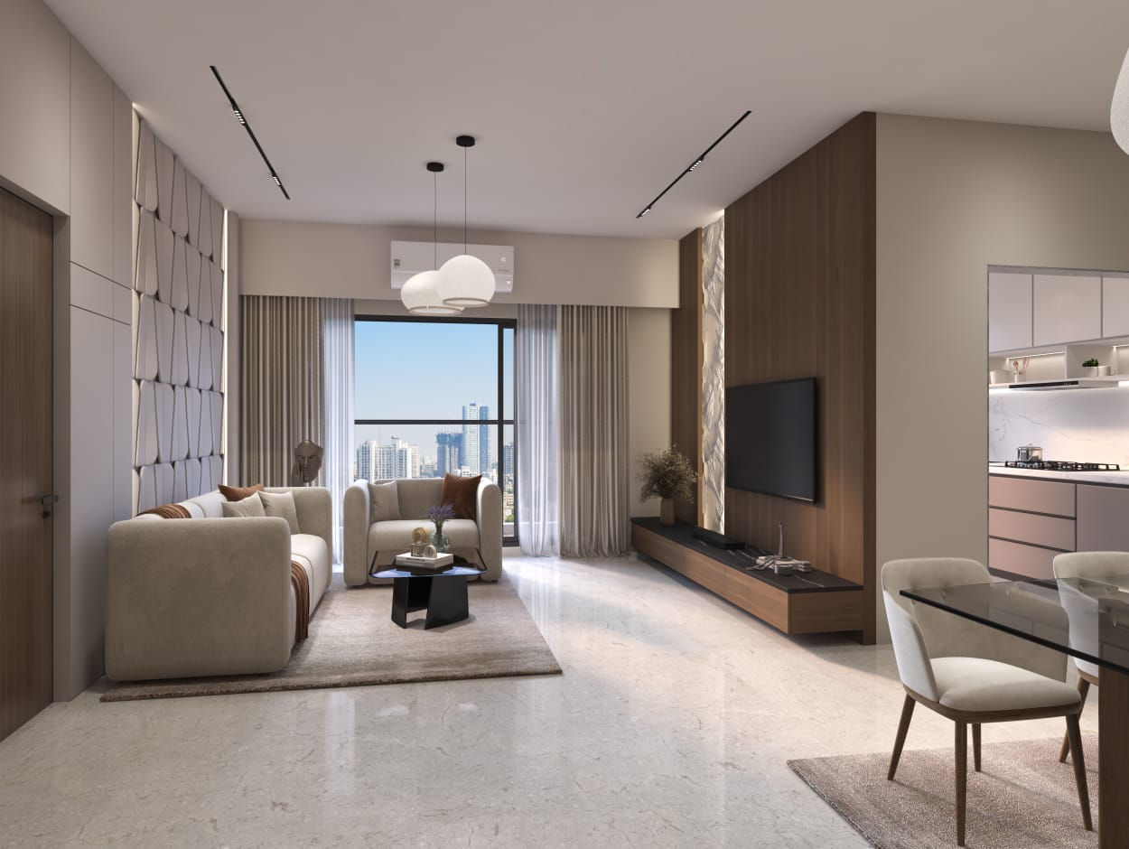 3 BHK 1005 Sq.Ft. Apartment in Hum Emerald Heights
