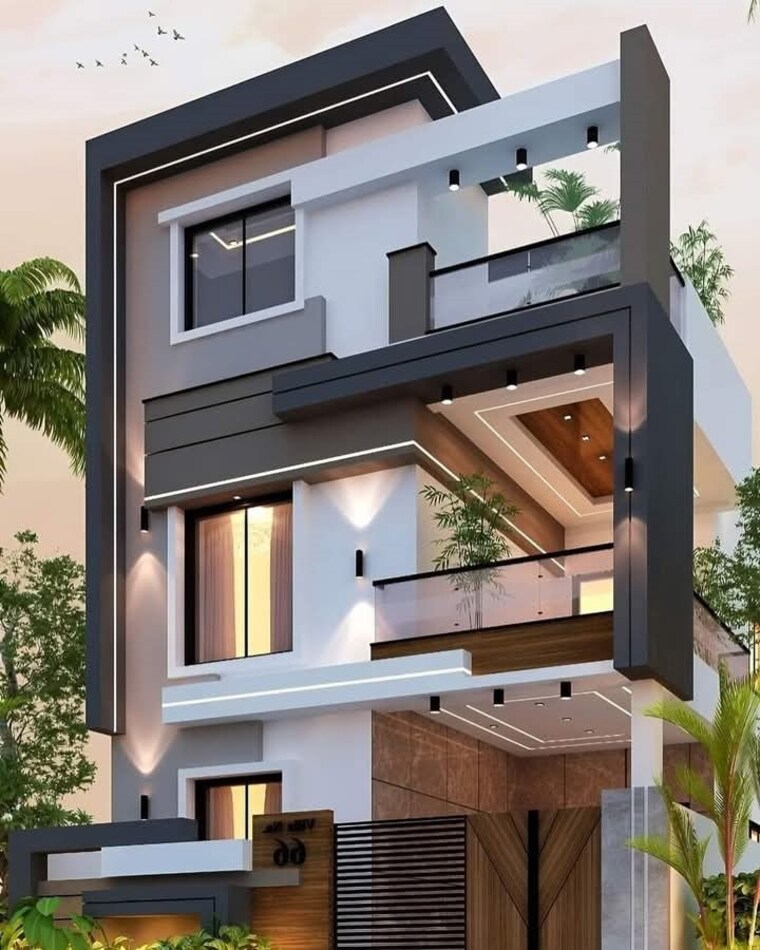 Exterior View, rajarhat new town 3 Bedroom 1800 Sq.Ft. Villa In Rajarhat New Town Kolkata 10562960