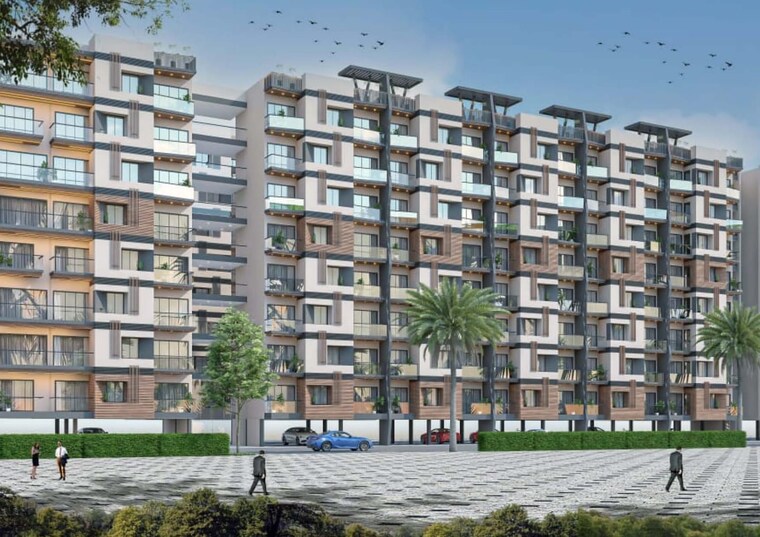 Exterior View, chaitanya vihar 1 Bedroom 615 Sq.Ft. Apartment In Chaitanya Vihar Vrindavan 10562956
