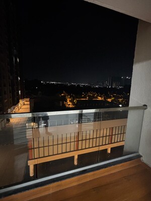 Balcony in 2 BHK Apartment at Kohinoor Sportsville, Hinjewadi – for Rent