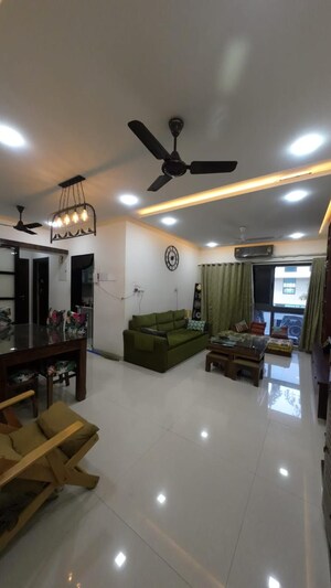 Living Room in 2 BHK Apartment at Rhythm Serenity Heights, Andheri East – for Sale