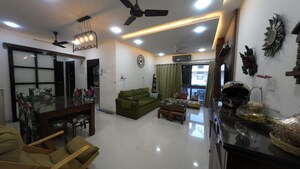 Living Room in 2 BHK Apartment at Rhythm Serenity Heights, Andheri East – for Sale