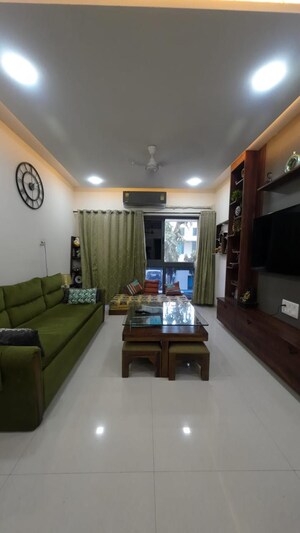 Living Room in 2 BHK Apartment at Rhythm Serenity Heights, Andheri East – for Sale