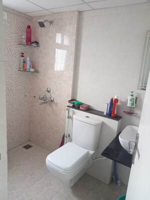 Bathroom in 2 BHK Apartment at Salarpuria Sattva Park Cubix, Devanahalli – for Rent