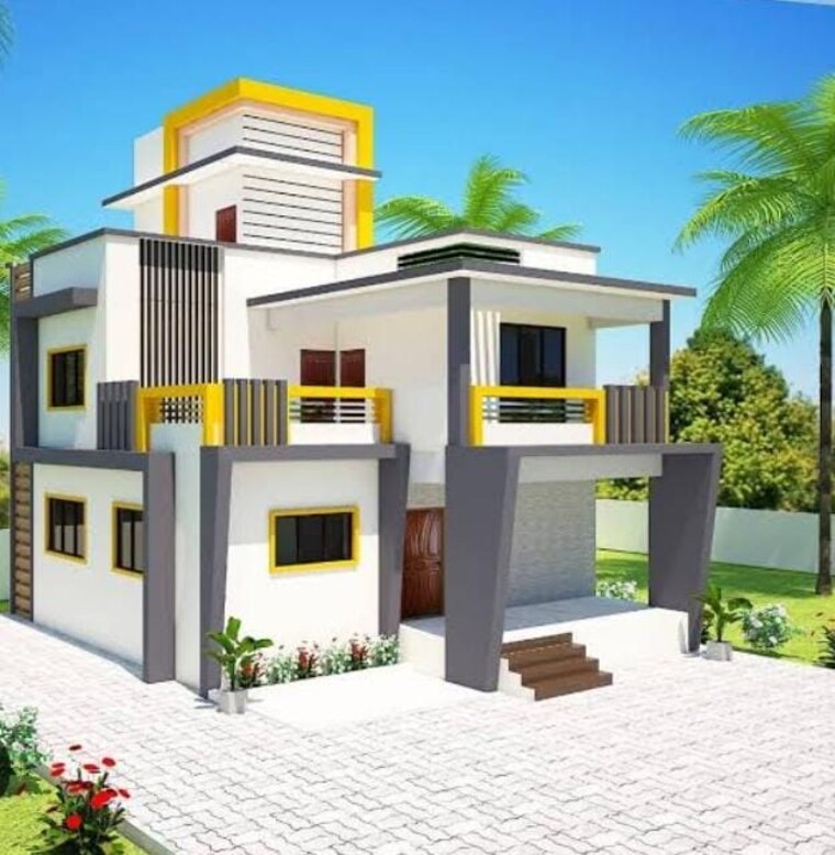 Exterior View, chinar park 3 Bedroom 1800 Sq.Ft. Villa In Chinar Park Kolkata 10562982