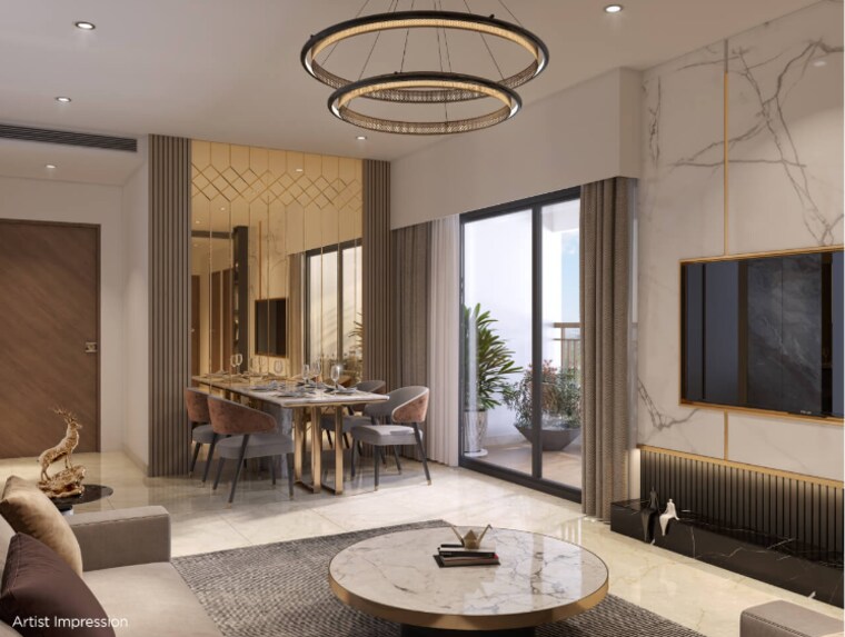Kitchen, shapoorji-pallonji-joyville-celestia 2 Bedroom 707 Sq.Ft. Apartment In Hadapsar Pune 10554921