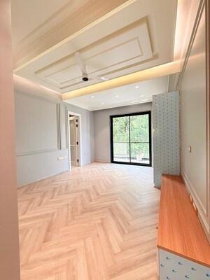 Bedroom in 4 BHK Builder Floor at Nehru Enclave – for Sale