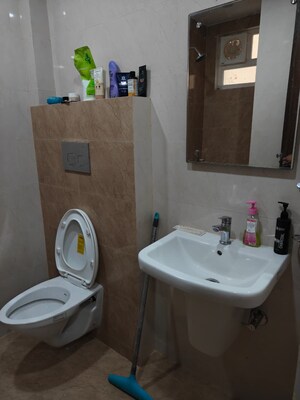 Bathroom in 2 BHK Independent House at Deva Road – for Rent