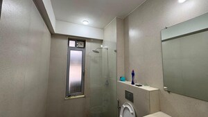 Bathroom in 2.5 BHK Apartment at Piramal Vaikunth Cluster 1, Balkum Pada – for Rent