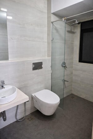 Bathroom in 3 BHK Apartment at Dosti Eastern Bay, Wadala – for Rent