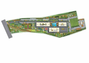 Master Plan in 3 BHK Apartment at Purva Atmosphere, Thanisandra Main Road – for Sale