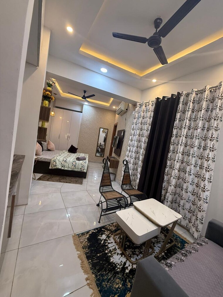Living Room, supertech-north-eye Studio 535 Sq.Ft. Apartment In Sector 74 Noida 10563102
