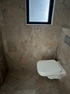 Bathroom in 2 BHK Apartment at Prescon Midtown Bay, Mahim West – for Rent