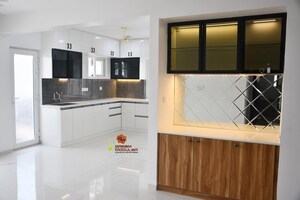 Kitchen in 3 BHK Apartment at Aakriti Miro, Nallagandla – for Rent