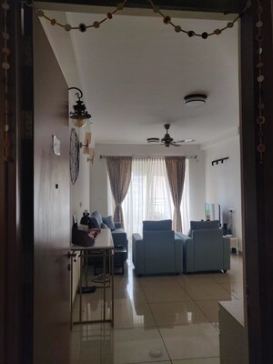Bathroom in 3 BHK Apartment at Prestige Royale Gardens, Doddaballapur Road – for Rent
