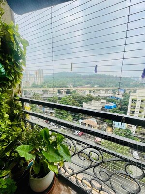 Balcony in 2 BHK Apartment at Vijay Apartments Waghbil, Waghbil – for Sale
