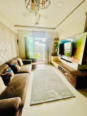 Living Room in 2 BHK Apartment at Vijay Apartments Waghbil, Waghbil – for Sale