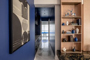 Building Lobby in 3 BHK Apartment at K Raheja Vivarea, Mahalaxmi – for Rent