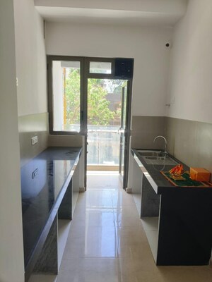 Balcony in 3 BHK Apartment at Ruparel Ariana, Parel – for Rent