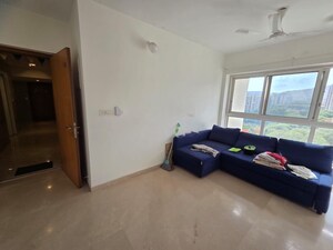 Living Room in 2.5 BHK Apartment at Prescon Midtown Bay, Mahim West – for Rent