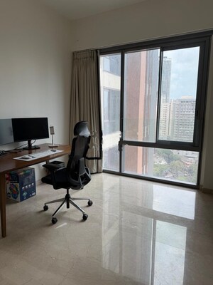 Team Area in 2.5 BHK Apartment at Prescon Midtown Bay, Mahim West – for Rent