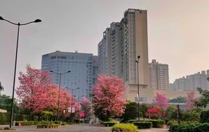 2 BHK Apartment – Exterior View View at Bhartiya Nikoo Homes Phase 2, Thanisandra Main Road - for Rent